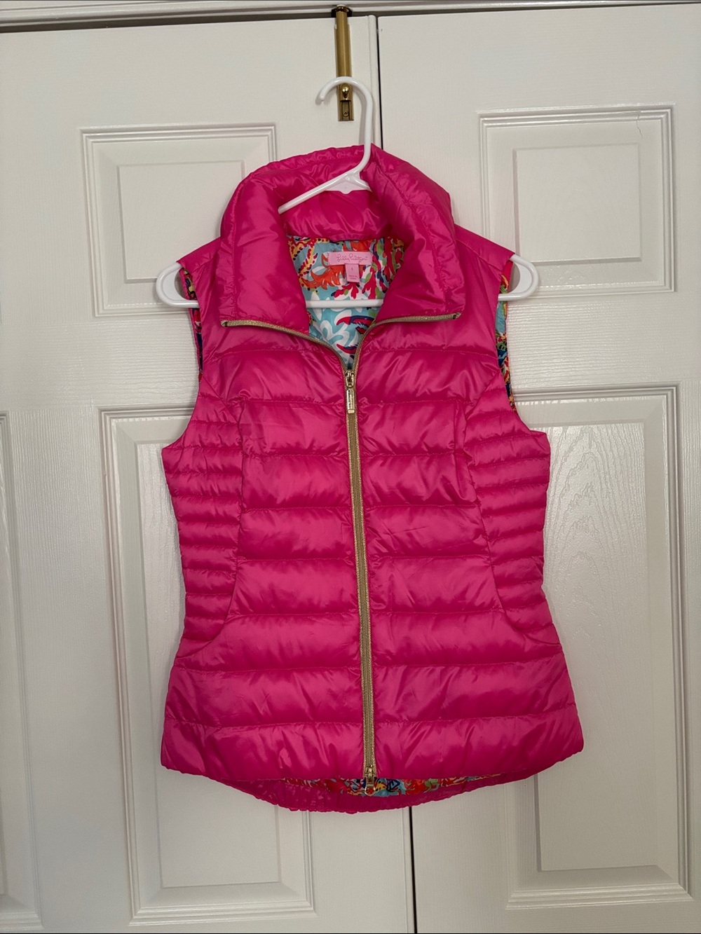 Women’s ' Hot Pink Quilted Puffer Vest - Lightweight Layering